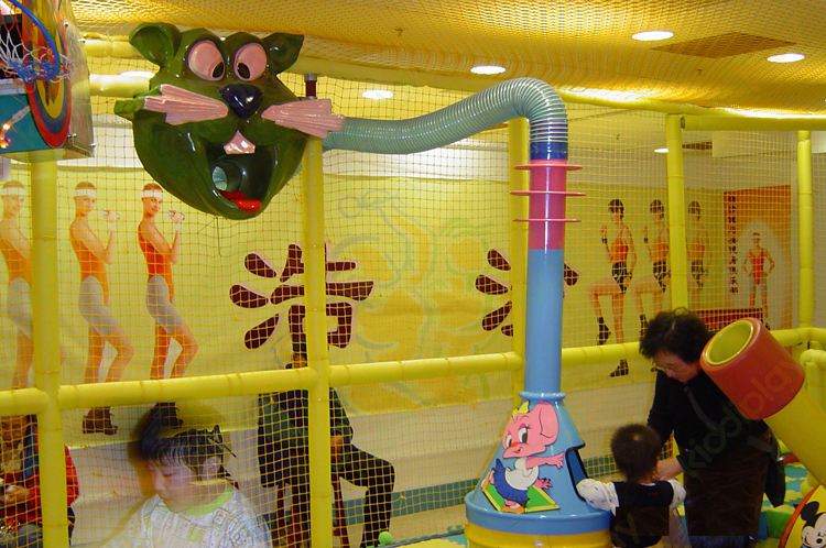 Indoor Playground Accessory for Animal Dump Ball Blaster