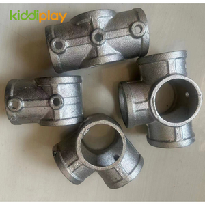 Cast Steel Pipe Connector for Indoor Playground Equipment