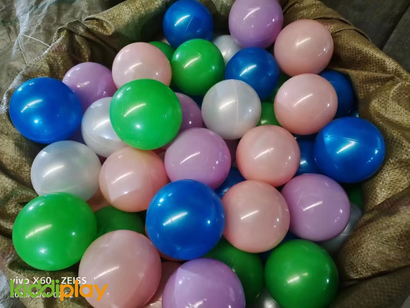 Colorful Soft Plastic Ball for Indoor Playground Ball Pool