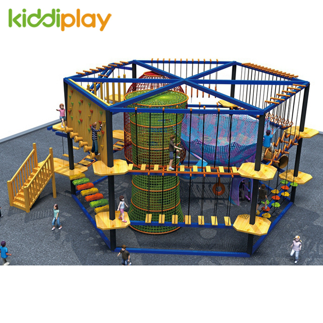 Latest Outdoor Rope Course Indoor Playground Physical Climbing with Many Different Styles