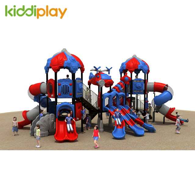 2018 New Used School Playground Equipment , Cheap Playground Outdoor Children Slide