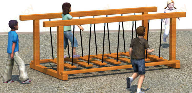 KiddiPlay Kids Outdoor Wooden Series Playground Equipment
