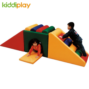Exciting Durable Children Indoor Soft Slide Playground Area for Kiddi Toddler Play