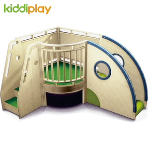 Cheap Price Kids Indoor Wooden Soft Playground Loft Furniture