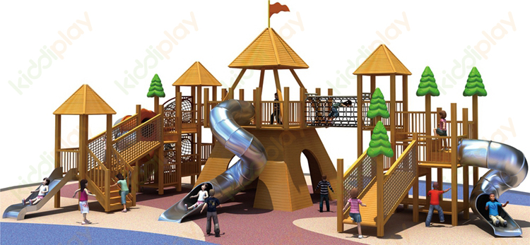 High Quality Wooden Series Outdoor Playground for Sale