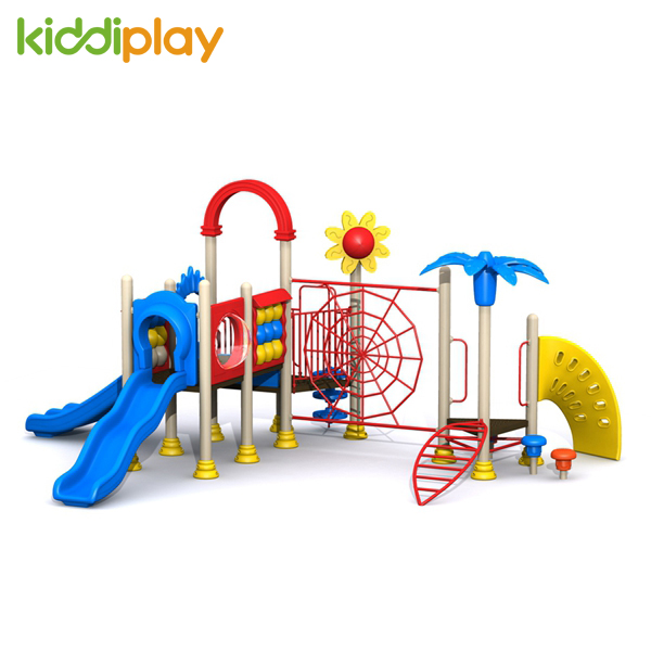 Outdoor Cheap Plastic Children Playground Slide Equipment