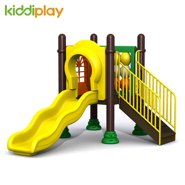 Plastic Type Small Series Outdoor Playground Slide for Kids