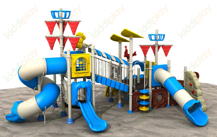 Factory Price Outdoor Games Pirate Ship Series Kids Playground Plans Amusement Park
