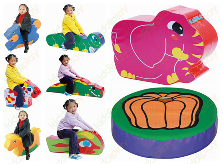Indoor Toddler Play Ground Soft Ride On Animal Toy