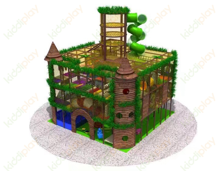 Kids Indoor Jungle Series Soft Play Area Equipment for Sale