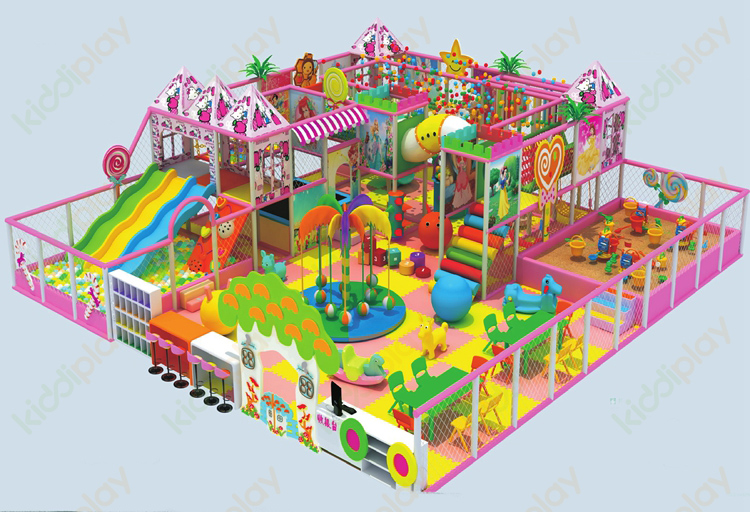 Kids Colorful Slide Indoor Playground Equipment Manufacturer