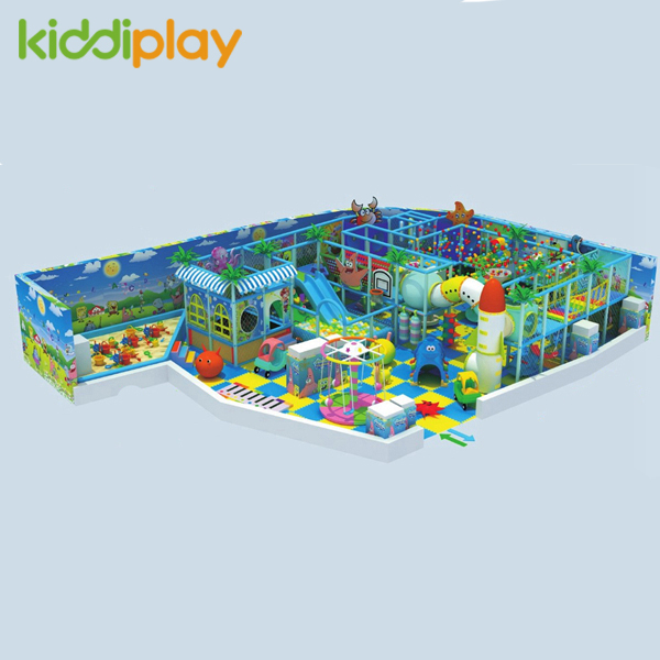 Daycare Center Plastic Material Indoor Playground for Children