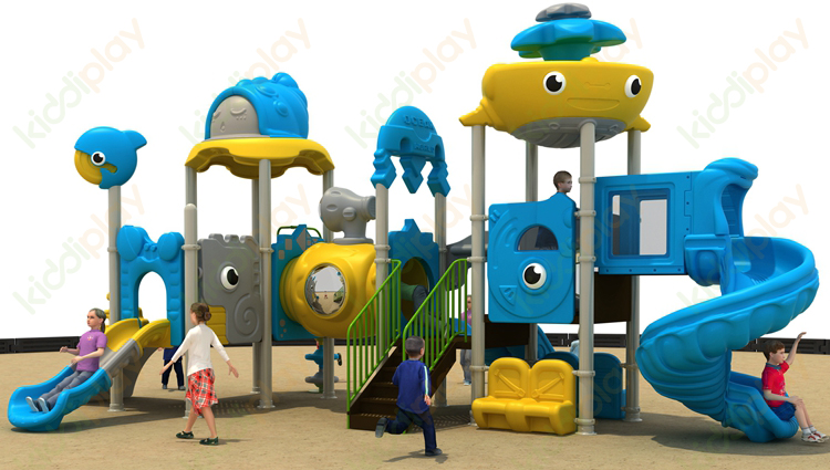 China Large Plastic Ocean Series Theme Outdoor Playground
