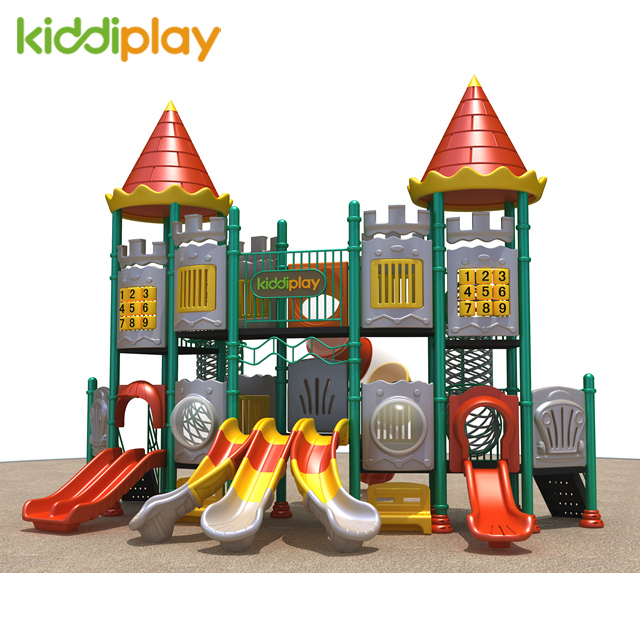 Plastic Slide Center Castle Series Preschool Toys Outdoor Playground Amusement Park