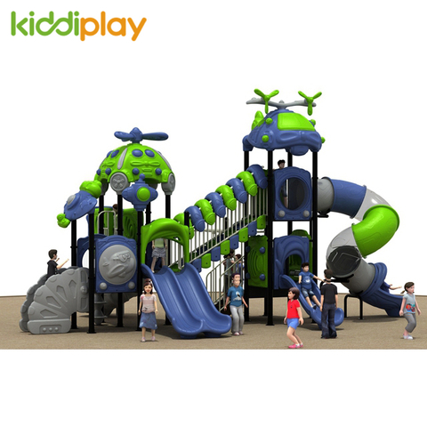 Preschool Playground Outdoor Slide, Cheap Commercial Kids Outdoor Playground