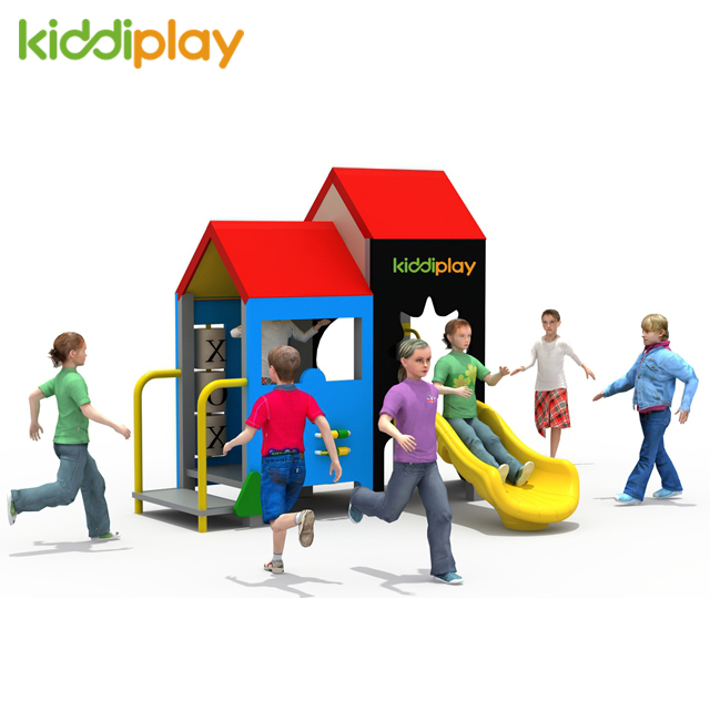 PE Board Children Outdoor Playground with Slide
