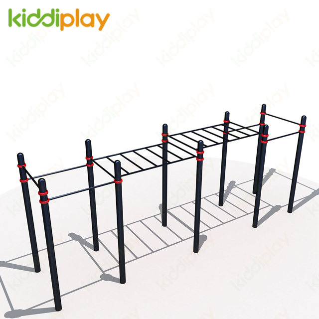 Outdoor Equipment Fitness Steel Pipe Material and Accept Customized Color Street Workout