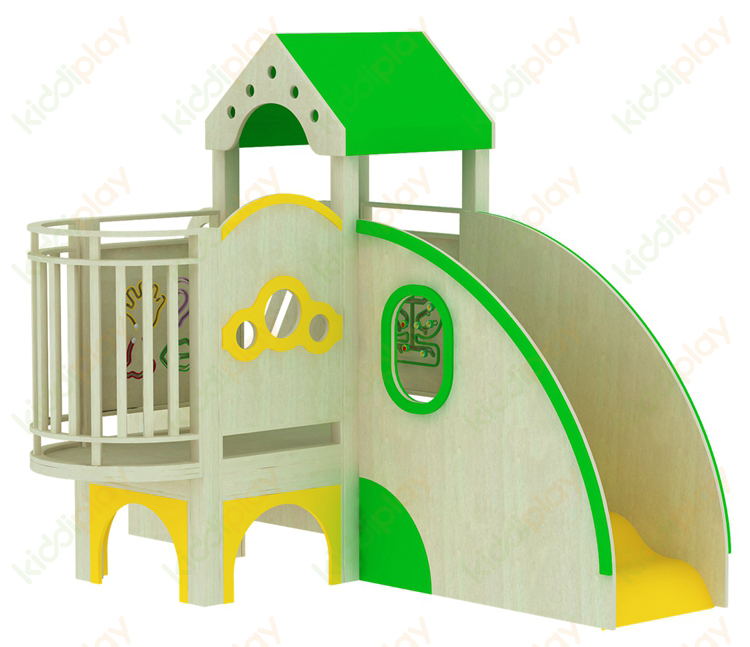 Customized Size Kindergarten School Furniture Wooden Play Ground Indoor for Kids