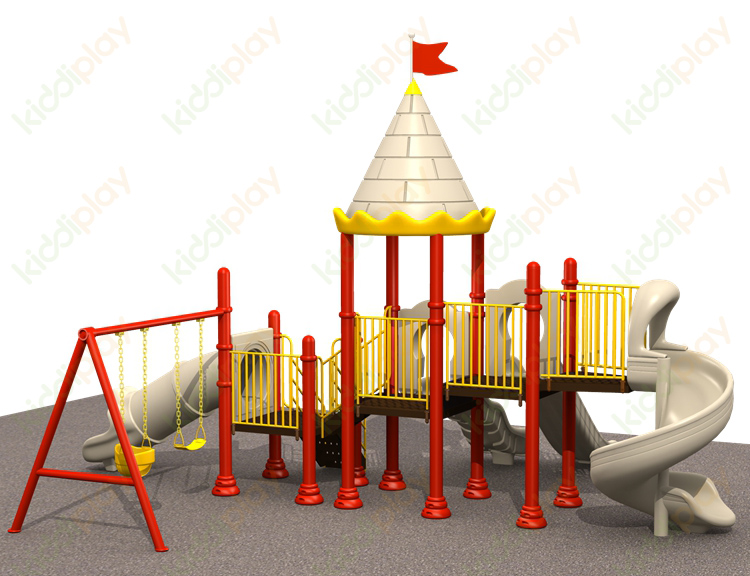 Safety Castle Series Customized Color Option Plastic Kids Outdoor Playground