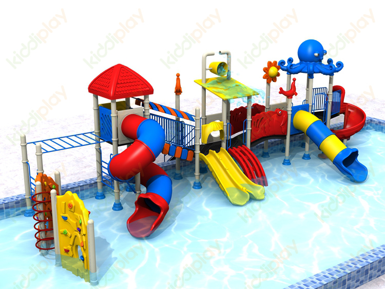 Outdoor Playground Water Park Equipment Water Slides Series For Sale