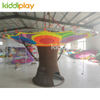 Children Rainbow Crocheted Indoor Playground Equipment With Ball Pool