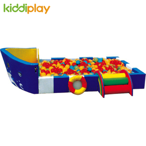 Children Play Center Plastic Soft Play Ball Pit with Slide