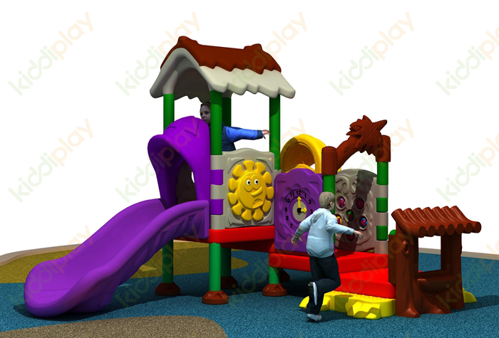 New Style Small Kids Plastic Series Slide Game School Equipment Outdoor Playground