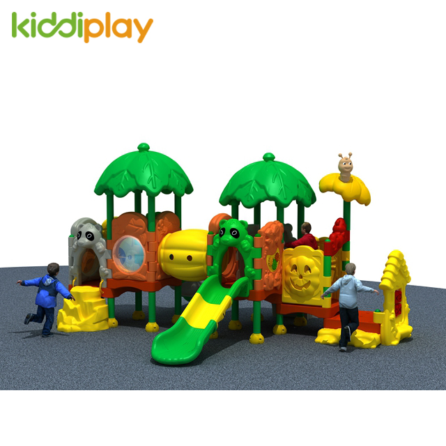 Cheap Hot Sale Fairy Tale Castle Plastic Slide Type Outdoor Playground