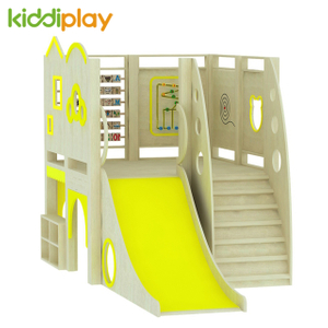 Wooden Indoor Playground for Slide Set