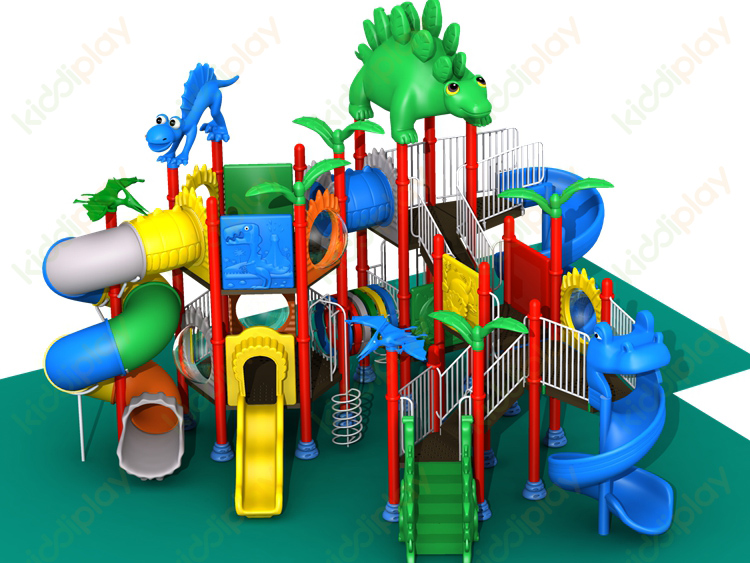 Animal Dinosaur Series Play Structure Used Outdoor Playground Equipment