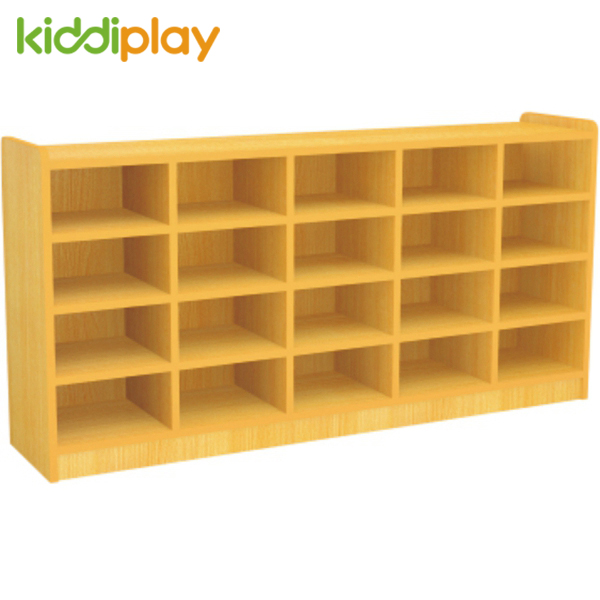 Kindergarten Wooden Furniture Children Shoe Storage Cabinets