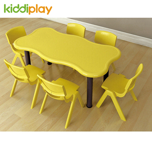 High Quality Colorful Kids Plastic Table
