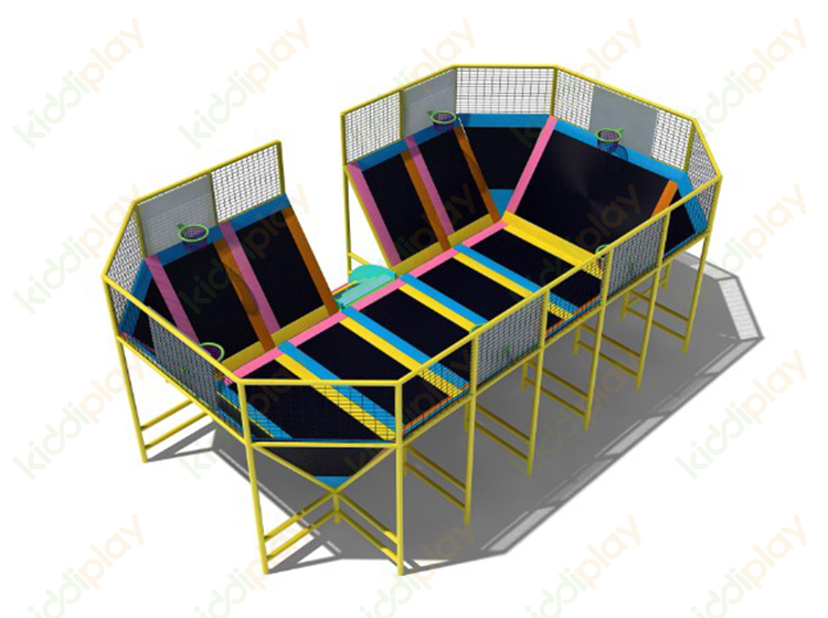 Good Quality Indoor Entertaining Trampoline Park For Sale