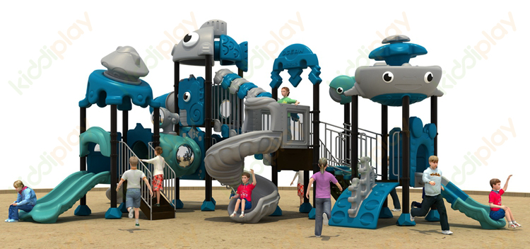 Latest Design Outdoor Slide Playground Ocean Series Equipment