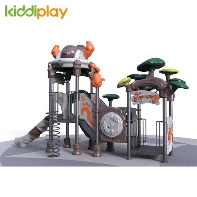 Outdoor Playground Equipment Plastic Children Slide
