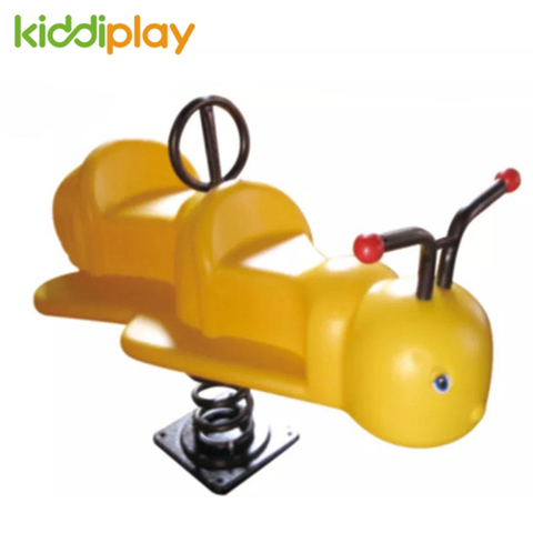 Outdoor Double Little Bee Spring Rider for Children Play