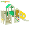 China Indoor Kids Wood Material Wooden Slide Play Ground