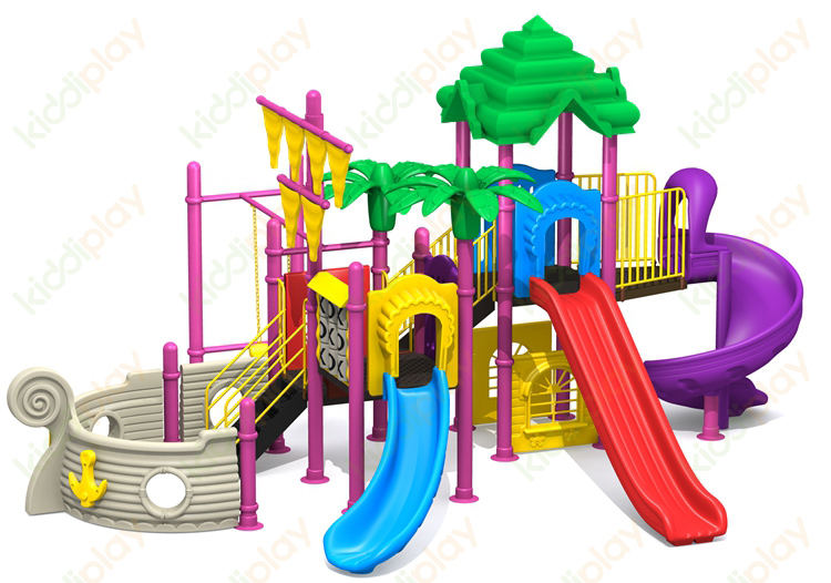 Cheap Pirate Ship Series Slide Children Outdoor Playground Equipment for Slide