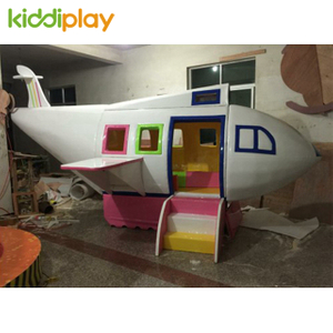 China Electric Motion Soft Toys Airplane Indoor Playground Accessories for Children