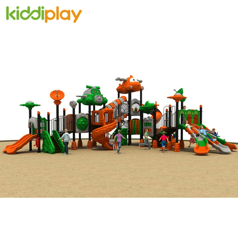 Latest Product Plastic Children High Quality Airport Series Outdoor Playground Equipment