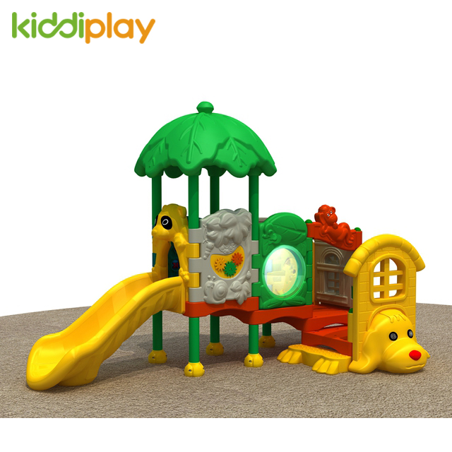 Kiddi Play Fairy Tale Castle Plastic Slide Small Series Kids Outdoor Playground