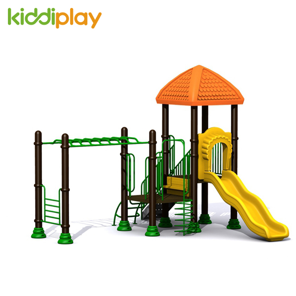 Kids Modern Plastic Slide, Children Commercial Outdoor Playground Equipment