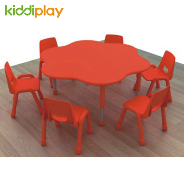 Daycare Furniture Kids Desk And Chair Plastic Children Table And Chair