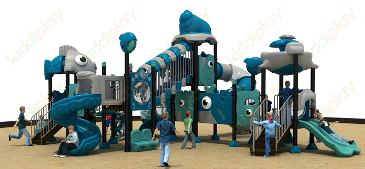 Kids Outdoor Playground Plastic Toys Ocean series in China