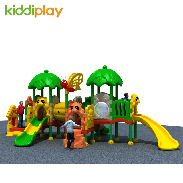 New Style Customized Commercial Plastic Combination Slide Outdoor Playground