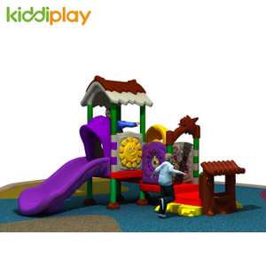 New Style Small Kids Plastic Series Slide School Equipment Outdoor Playground