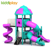 Colorful Outside Transformers Series Plastic Slides Outdoor Playground for Kids