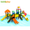 Newest Plastic Outdoor Water Series Kids Playground Swimming Pool Slide