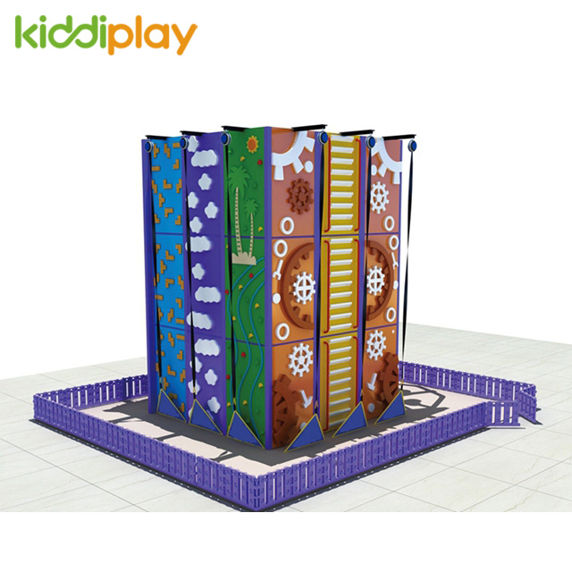 Customized Design Multi-Functional Climbing Wall Indoor Playground for Kids