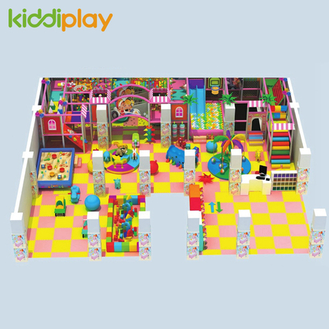 New Design Park Large Children Indoor Plastic Playground Equipment